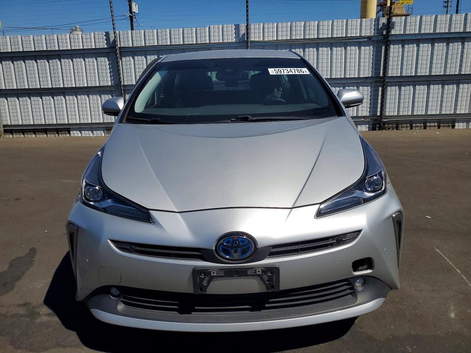 59734786 :رقم المزاد ، JTDKAMFUXN3167625 vin ، 2022 Toyota Prius مزاد بيع