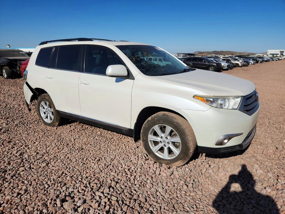 59539536 :رقم المزاد ، 5TDZK3EH9DS128855 vin ، 2013 Toyota Highlander مزاد بيع
