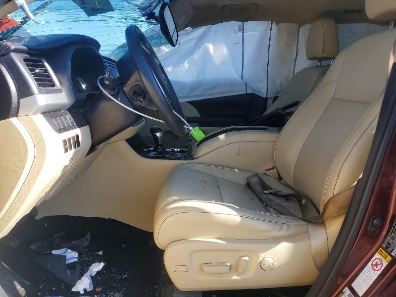 Продаж на аукціоні авто 2016 Toyota Highlander, vin: 5TDJKRFH7GS271838, номер лоту: 58499076