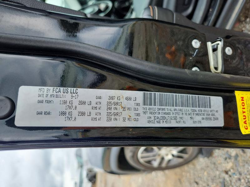 62034376 :رقم المزاد ، 3C4NJDBBXJT161565 vin ، 2018 Jeep Compass مزاد بيع