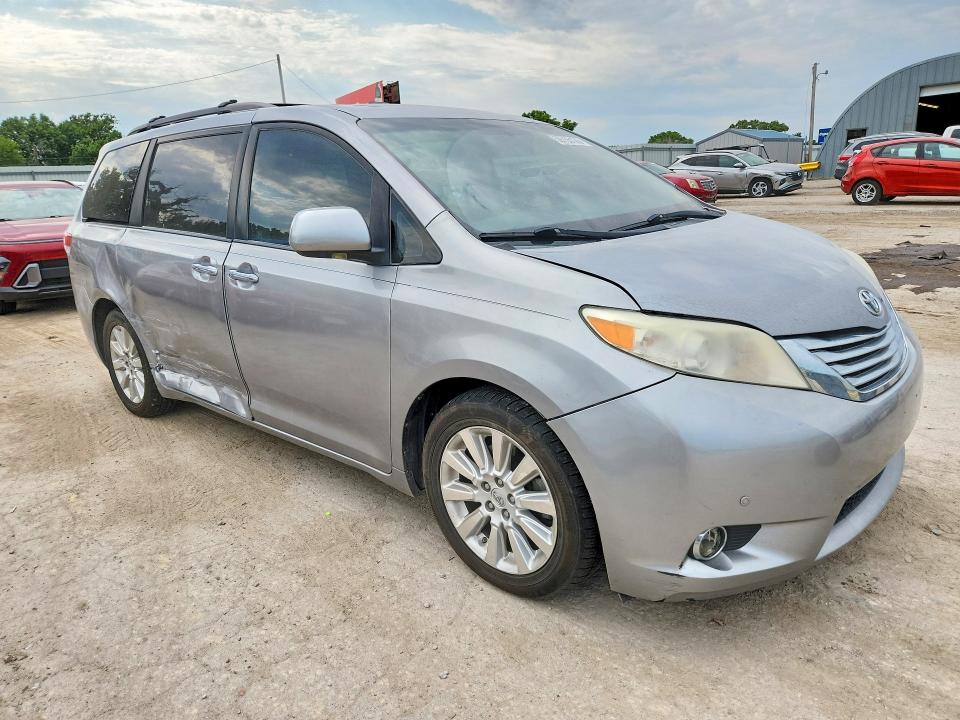 2012 Toyota Sienna მანქანა იყიდება აუქციონზე, vin: 5TDYK3DC5CS235580, აუქციონის ნომერი: 59735136