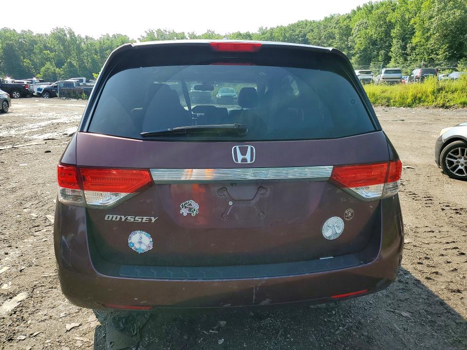 2014 Honda Odyssey მანქანა იყიდება აუქციონზე, vin: 5FNRL5H69EB097356, აუქციონის ნომერი: 62086496