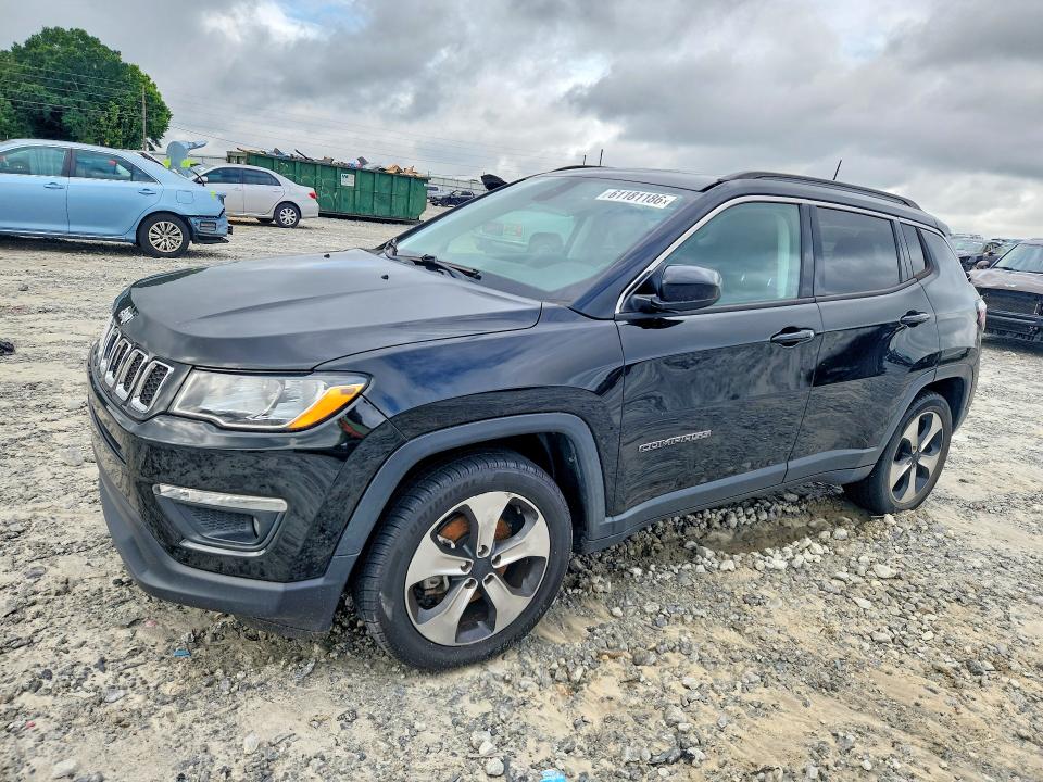 Продажа на аукционе авто 2018 Jeep Compass, vin: 3C4NJCBB5JT125602, номер лота: 61181186