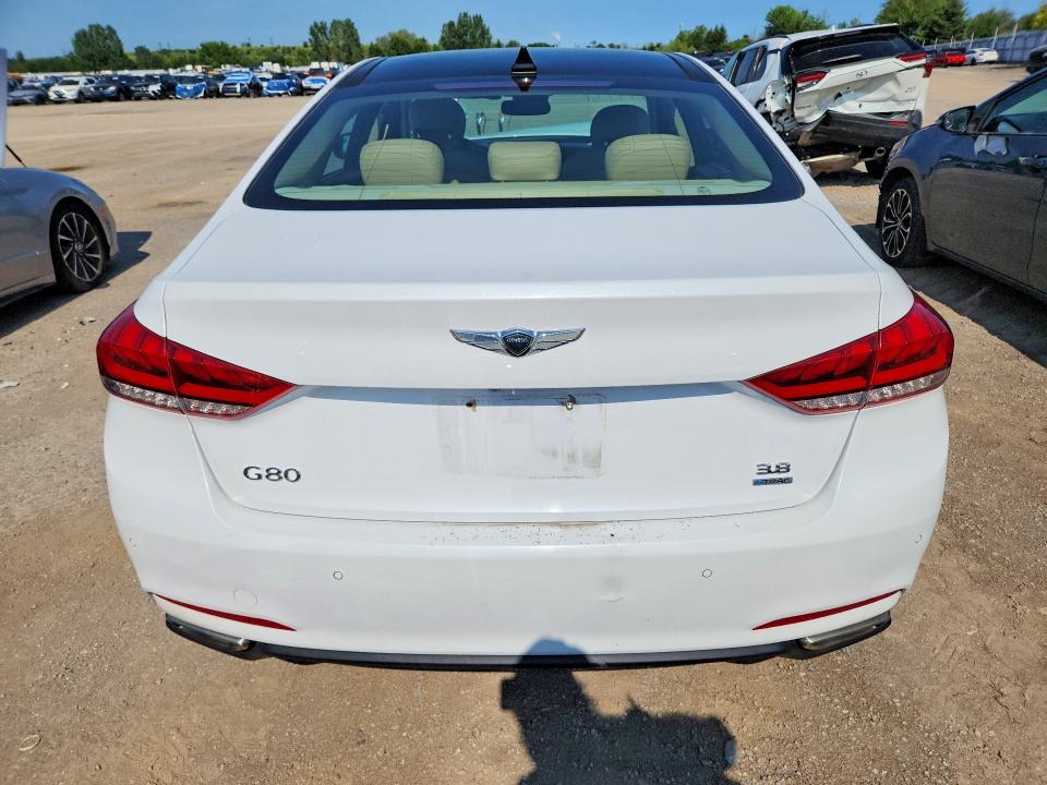 Продажа на аукционе авто 2017 Genesis G80, vin: KMHGN4JE8HU193614, номер лота: 61395726