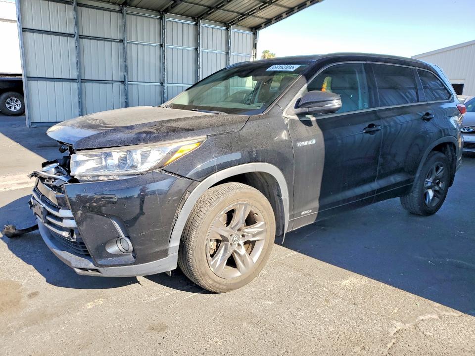 2017 Toyota Highlander Hybrid მანქანა იყიდება აუქციონზე, vin: 5TDDGRFH2HS023383, აუქციონის ნომერი: 60162846