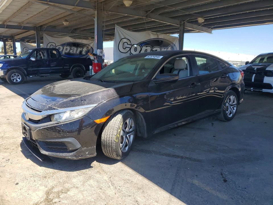 Продаж на аукціоні авто 2017 Honda Civic, vin: 19XFC2F57HE223087, номер лоту: 62534846