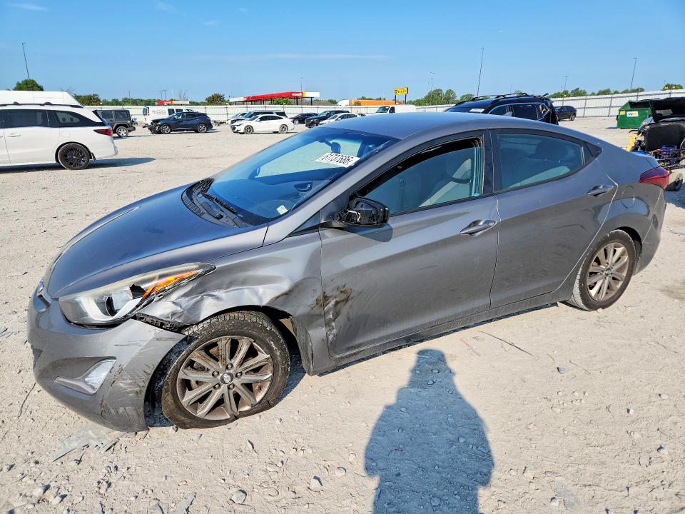 2014 Hyundai Elantra მანქანა იყიდება აუქციონზე, vin: 5NPDH4AE2EH478541, აუქციონის ნომერი: 61737686