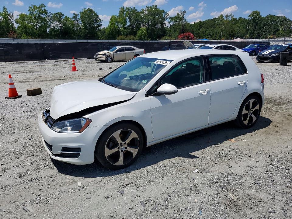 60149436 :رقم المزاد ، 3VW2A7AU2FM028739 vin ، 2015 Volkswagen Golf مزاد بيع