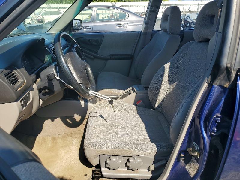 2001 Subaru Forester მანქანა იყიდება აუქციონზე, vin: JF1SF63511H705884, აუქციონის ნომერი: 61151586
