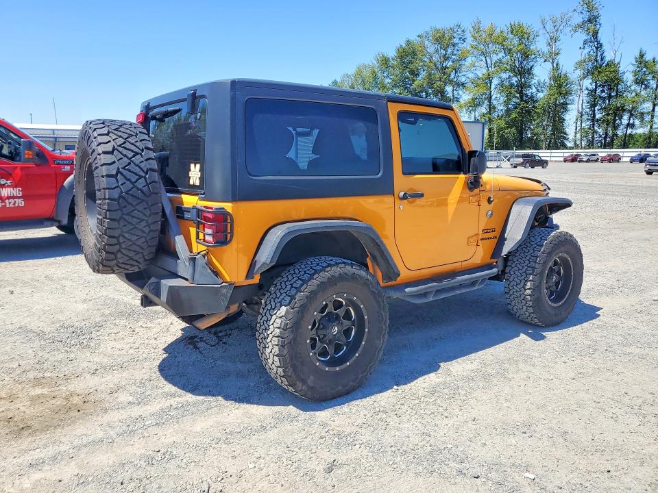 2012 Jeep Wrangler მანქანა იყიდება აუქციონზე, vin: 1C4GJWAG6CL213998, აუქციონის ნომერი: 61232936