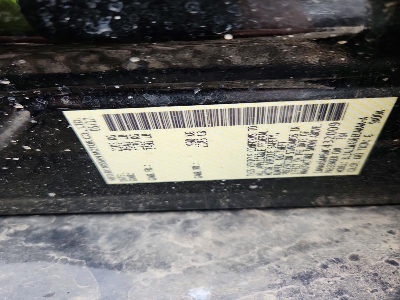 62968736 :رقم المزاد ، 1N4AA6AP6HC432009 vin ، 2017 Nissan Maxima مزاد بيع