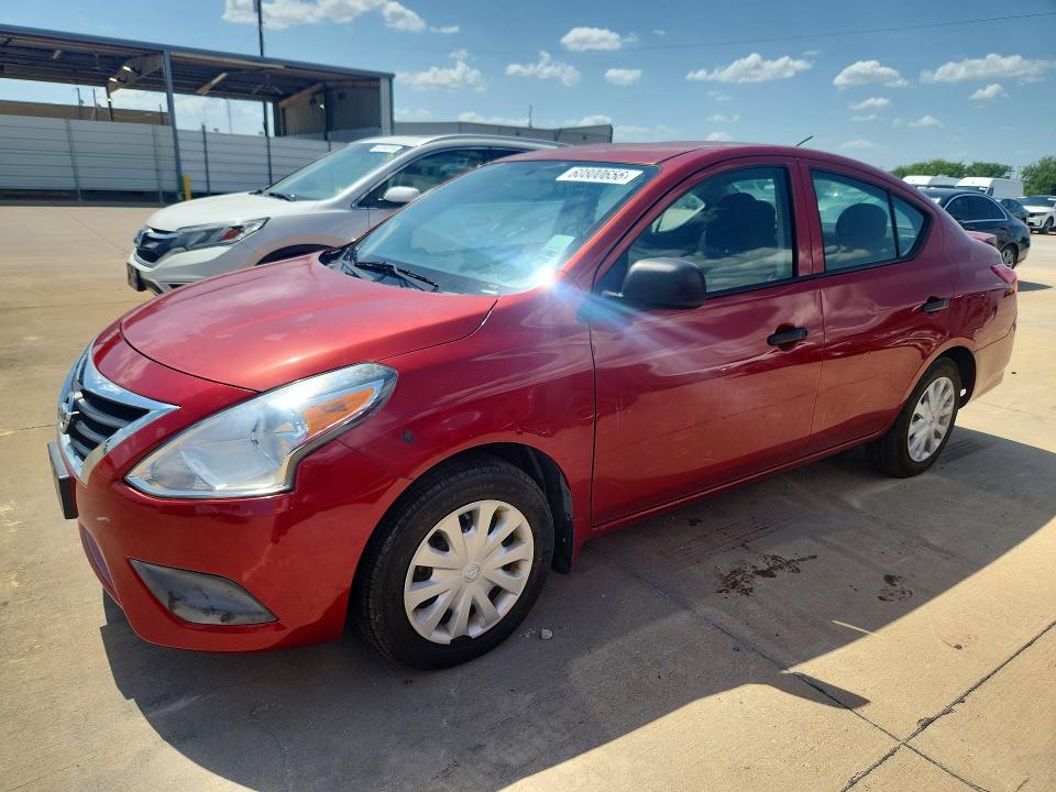 Продажа на аукционе авто 2015 Nissan Versa, vin: 3N1CN7AP3FL950418, номер лота: 60800656
