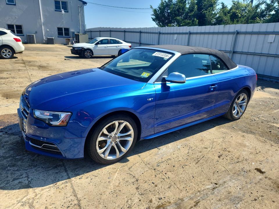 Продаж на аукціоні авто 2015 Audi S5, vin: WAUCGAFH7FN004650, номер лоту: 61913356