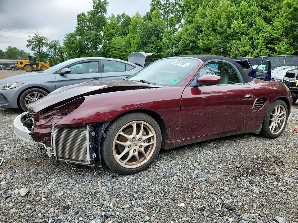 Продажа на аукционе авто 2004 Porsche Boxster, vin: WP0CA29894S620399, номер лота: 59391456