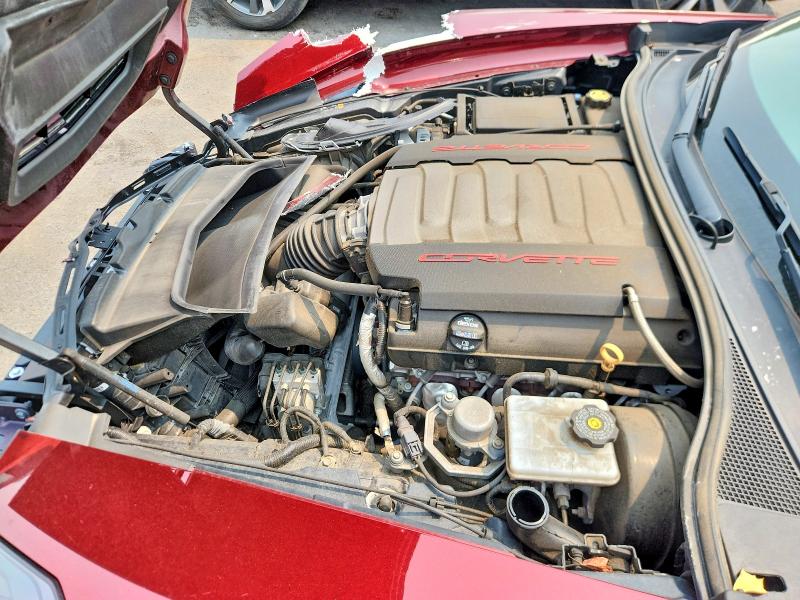 60841796 :رقم المزاد ، 1G1YD2D73K5122151 vin ، 2019 Chevrolet Corvette مزاد بيع