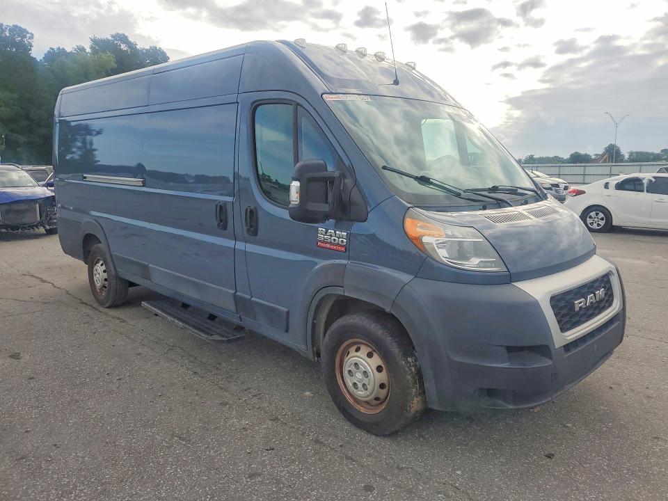 2019 Ram Promaster 3500 მანქანა იყიდება აუქციონზე, vin: 3C6URVJG2KE543674, აუქციონის ნომერი: 60203066