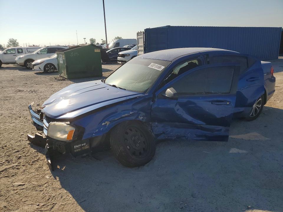 2013 Dodge Avenger მანქანა იყიდება აუქციონზე, vin: 1C3CDZAB9DN757238, აუქციონის ნომერი: 60810496
