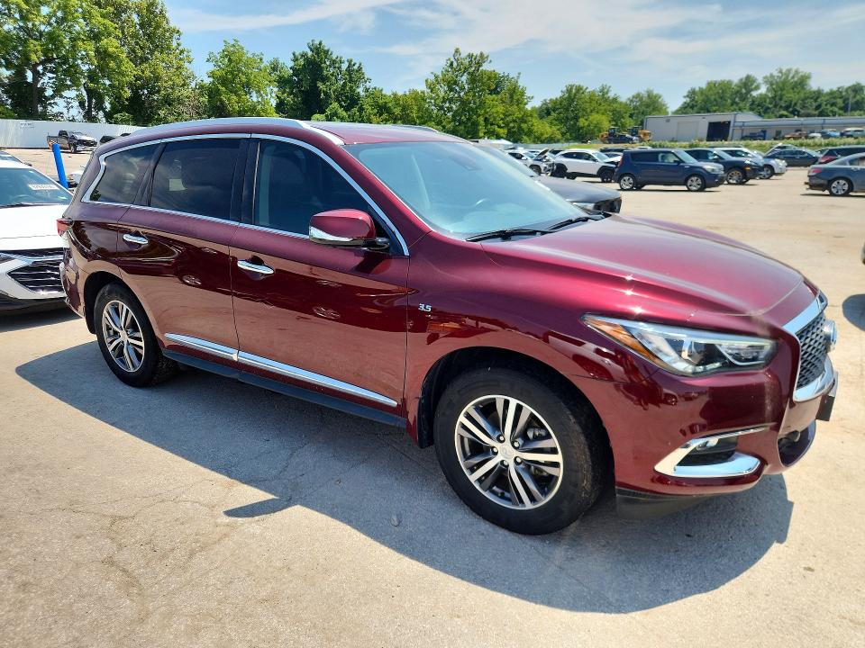 63212916 :رقم المزاد ، 5N1DL0MM4KC535271 vin ، 2019 Infiniti Qx60 مزاد بيع