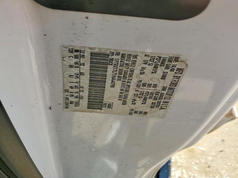 2001 Ford F150 მანქანა იყიდება აუქციონზე, vin: 1FTRX17L71NA44798, აუქციონის ნომერი: 61075416