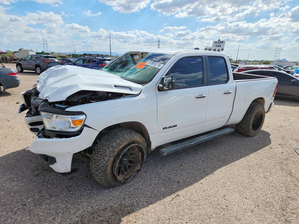 Auction sale of the 2019 Ram 1500, vin: 1C6RREBT4KN884250, lot number: 61995216