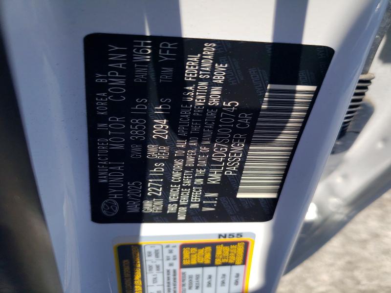 59715356 :رقم المزاد ، KMHLL4DG7SU010745 vin ، 2025 Hyundai Elantra مزاد بيع
