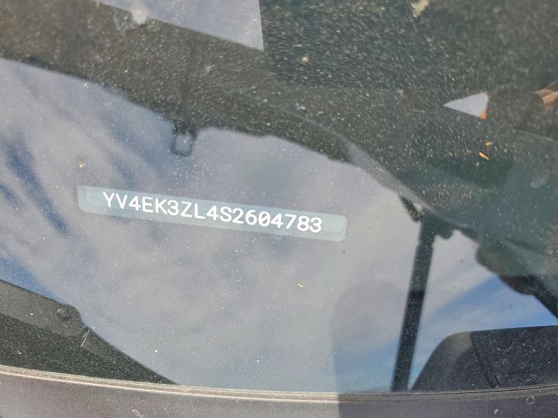 2025 Volvo Ex30 მანქანა იყიდება აუქციონზე, vin: YV4EK3ZL4S2604783, აუქციონის ნომერი: 59676536