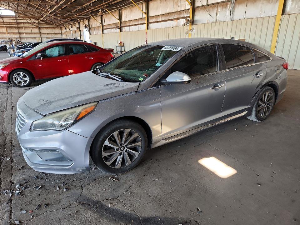 Auction sale of the 2015 Hyundai Sonata, vin: 5NPE34AF5FH081208, lot number: 60381066