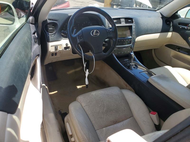 60987336 :رقم المزاد ، JTHFF2C22A2514065 vin ، 2010 Lexus Is مزاد بيع