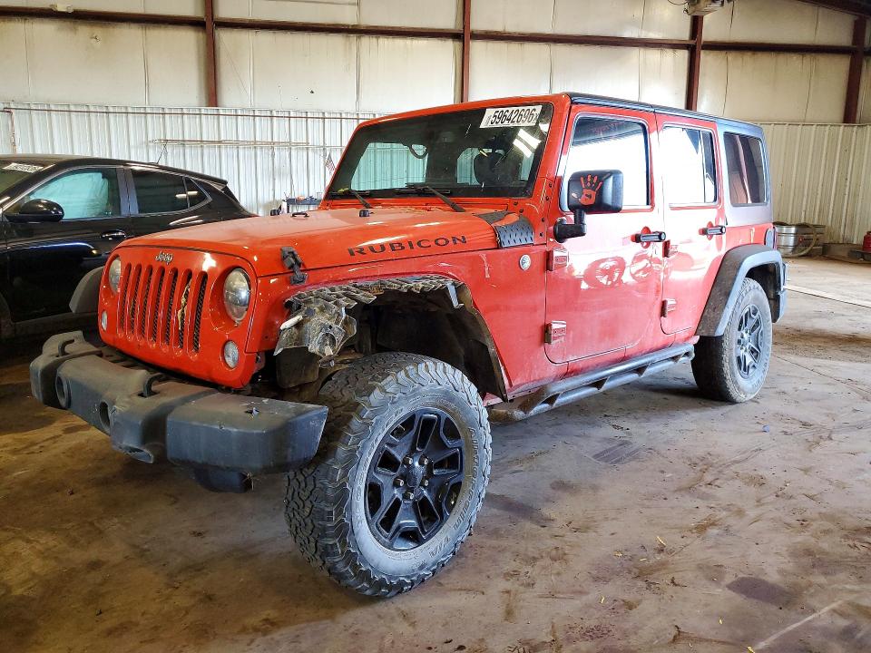 59642696 :رقم المزاد ، 1C4BJWDG4FL629459 vin ، 2015 Jeep Wrangler Unlimited مزاد بيع
