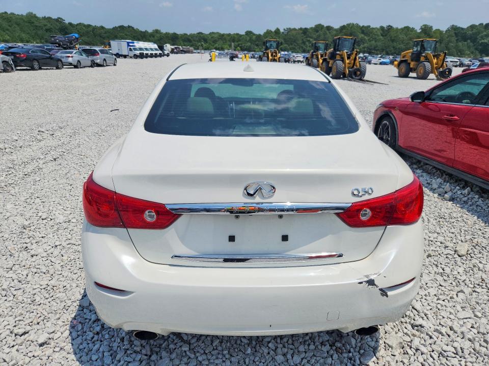 Продаж на аукціоні авто 2014 Infiniti Q50, vin: JN1BV7APXEM677896, номер лоту: 62795236