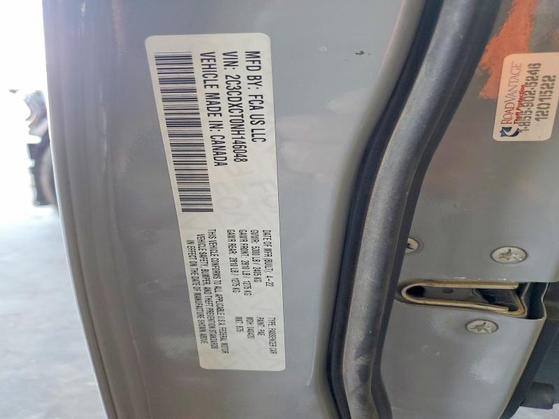 63119946 :رقم المزاد ، 2C3CDXCT0NH146048 vin ، 2022 Dodge Charger مزاد بيع