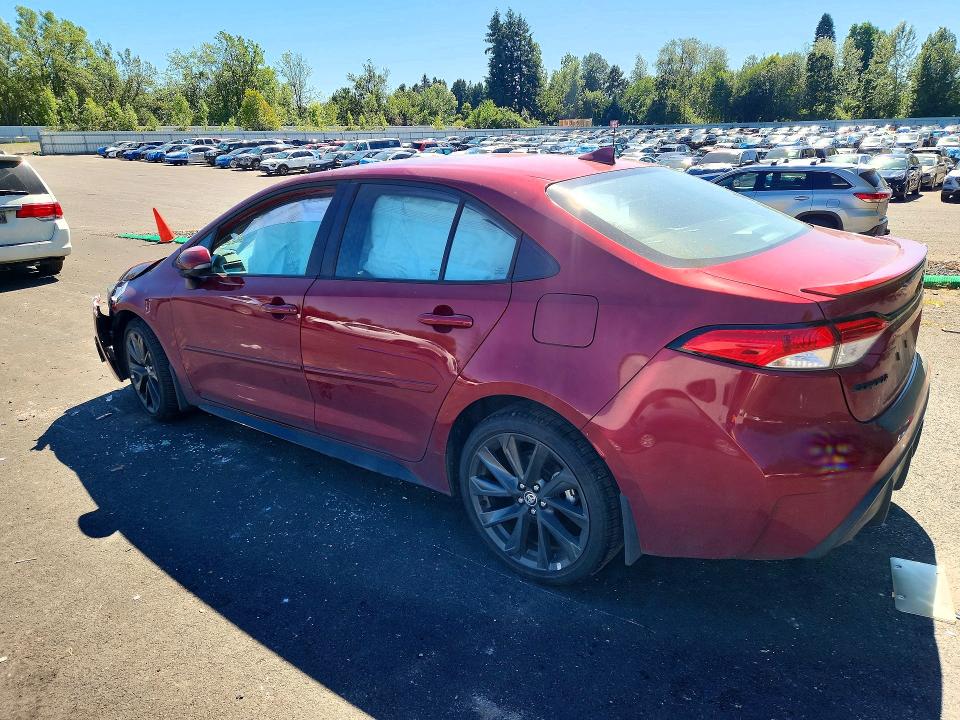 2025 Toyota Corolla მანქანა იყიდება აუქციონზე, vin: 5YFS4MCE2SP218610, აუქციონის ნომერი: 60173306