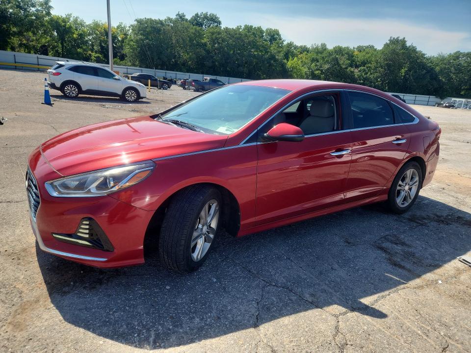 59741806 :رقم المزاد ، 5NPE34AF0JH640169 vin ، 2018 Hyundai Sonata مزاد بيع