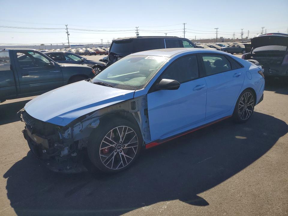 Продаж на аукціоні авто 2022 Hyundai Elantra N, vin: KMHLW4AK9NU007799, номер лоту: 63180226