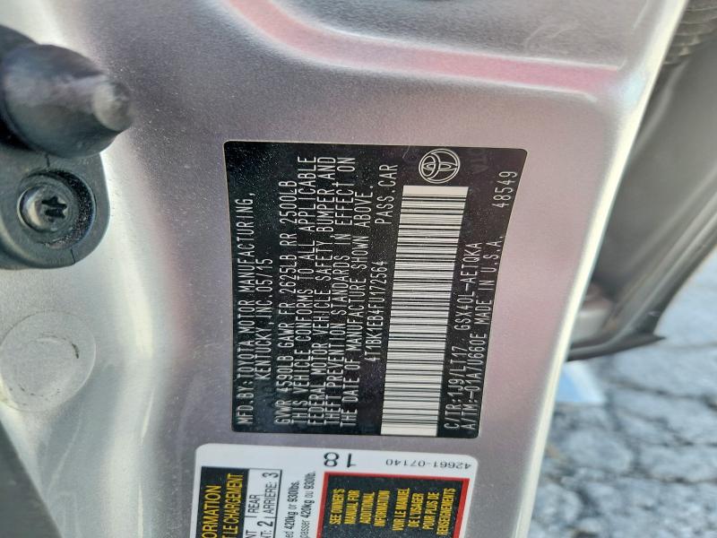 Aukcja sprzedaży 2015 Toyota Avalon, vin: 4T1BK1EB4FU172564, numer aukcji: 61697316