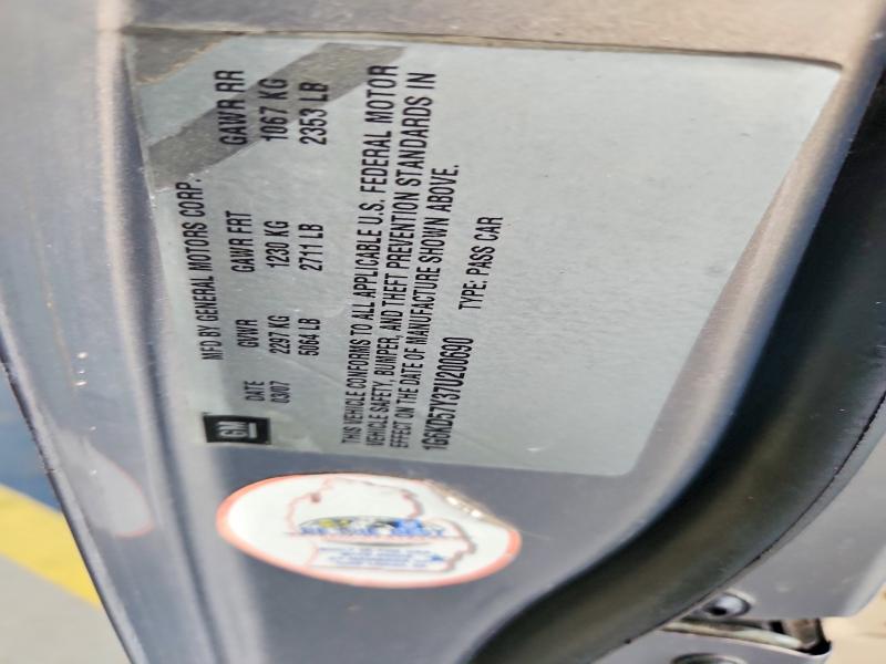 Продажа на аукционе авто 2007 Cadillac Dts, vin: 1G6KD57Y37U200690, номер лота: 59583906