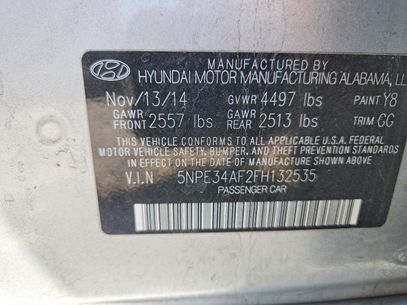 Продажа на аукционе авто 2015 Hyundai Sonata, vin: 5NPE34AF2FH132535, номер лота: 63208876