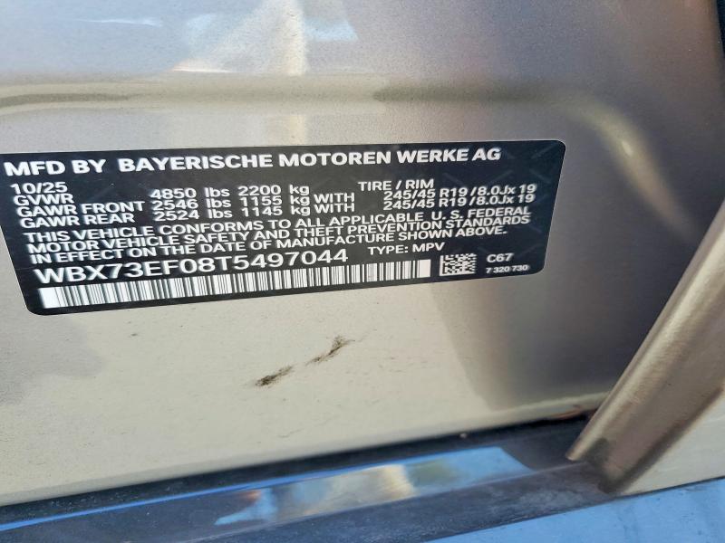 Продаж на аукціоні авто 2026 Bmw X1, vin: WBX73EF08T5497044, номер лоту: 59016066