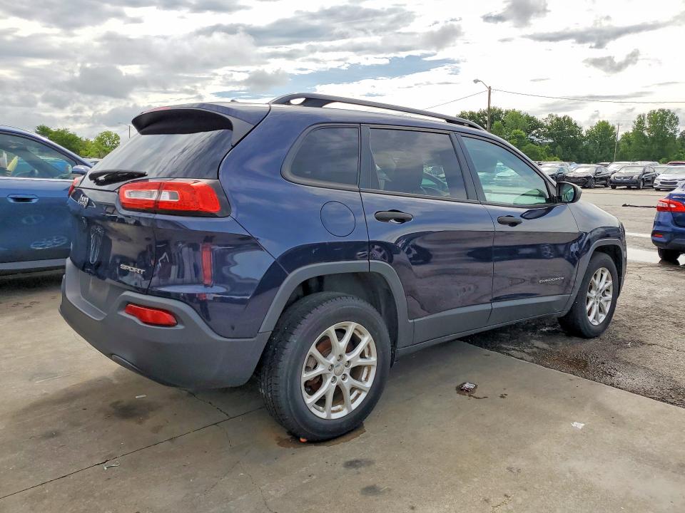 2016 Jeep Cherokee მანქანა იყიდება აუქციონზე, vin: 1C4PJLAB9GW336721, აუქციონის ნომერი: 60686066
