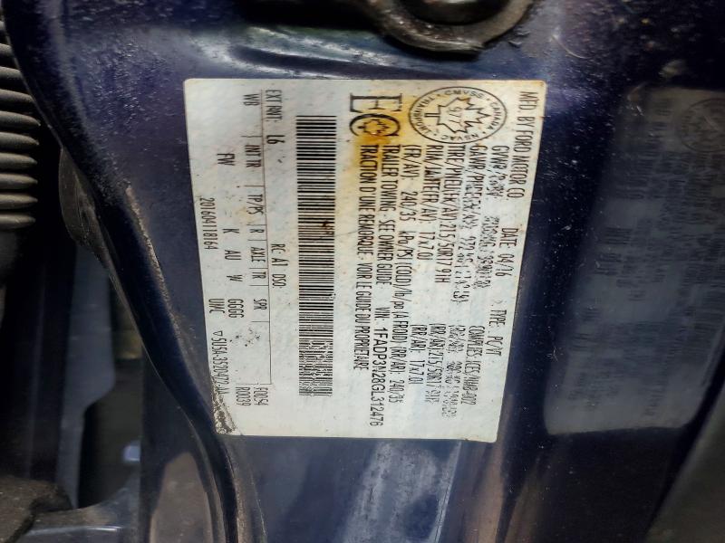Aukcja sprzedaży 2016 Ford Focus, vin: 1FADP3N28GL312476, numer aukcji: 62033936