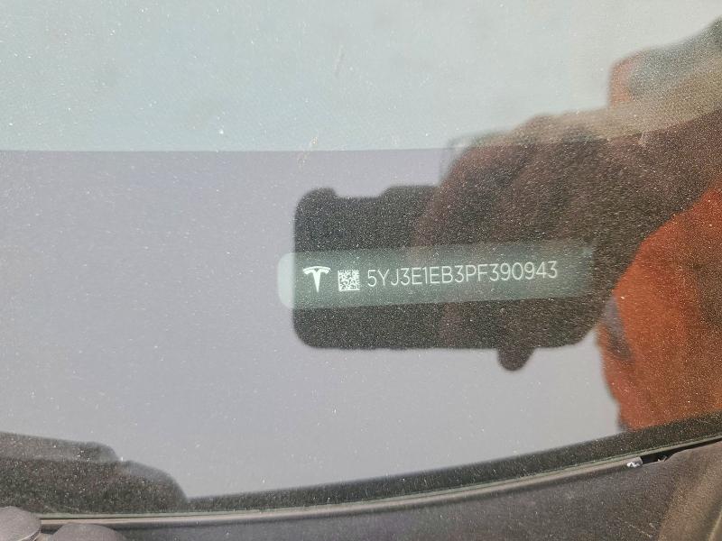 Продаж на аукціоні авто 2023 Tesla Model 3, vin: 5YJ3E1EB3PF390943, номер лоту: 61163166