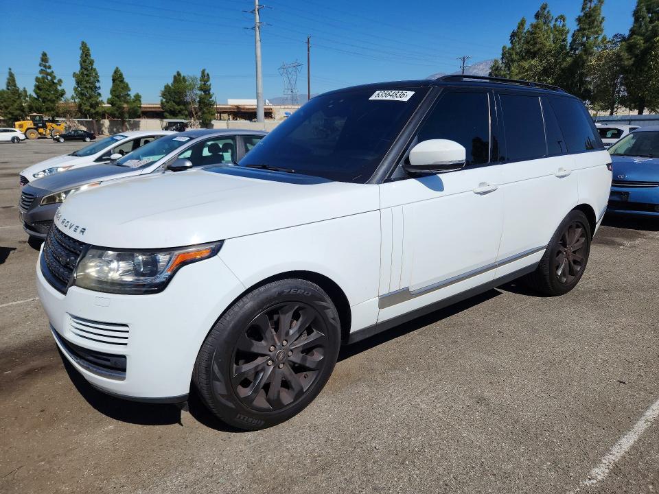 63564836 :رقم المزاد ، SALGR2FK1HA350275 vin ، 2017 Land Rover Range Rover مزاد بيع