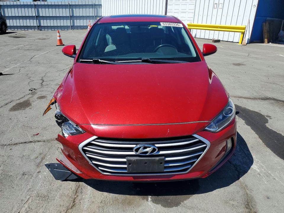 63382226 :رقم المزاد ، KMHD84LF1JU577692 vin ، 2018 Hyundai Elantra مزاد بيع
