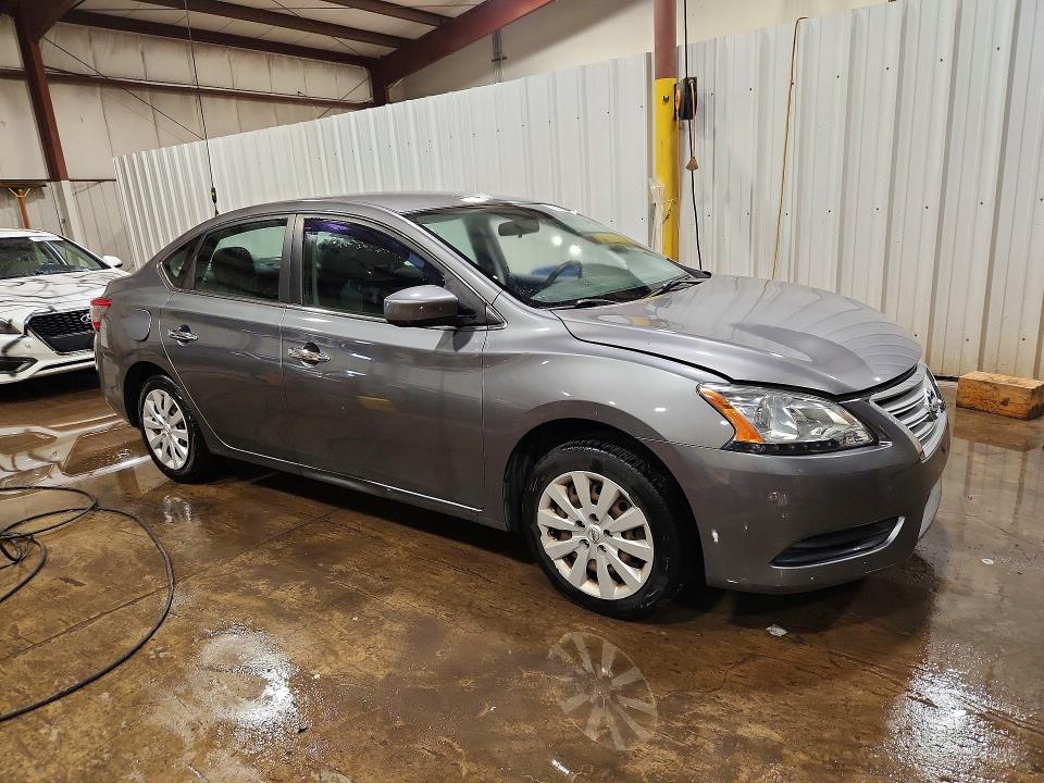60154066 :رقم المزاد ، 3N1AB7AP4FY378200 vin ، 2015 Nissan Sentra مزاد بيع