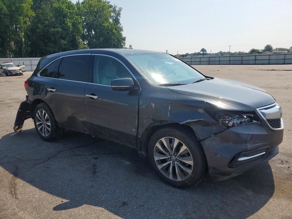 2014 Acura Mdx მანქანა იყიდება აუქციონზე, vin: 5FRYD3H47EB019586, აუქციონის ნომერი: 61078816