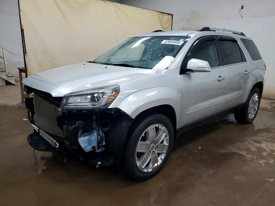 62664896 :رقم المزاد ، 1GKKRSKD8HJ222306 vin ، 2017 Gmc Acadia Limited مزاد بيع