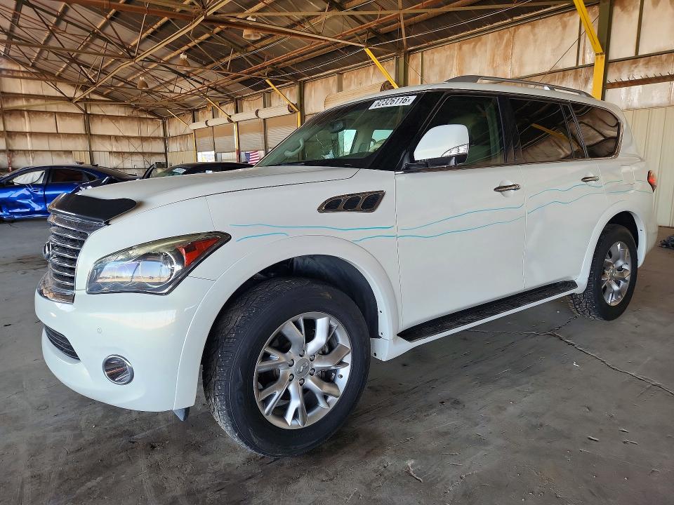 2011 Infiniti Qx56 მანქანა იყიდება აუქციონზე, vin: JN8AZ2NC3B9301082, აუქციონის ნომერი: 62326116