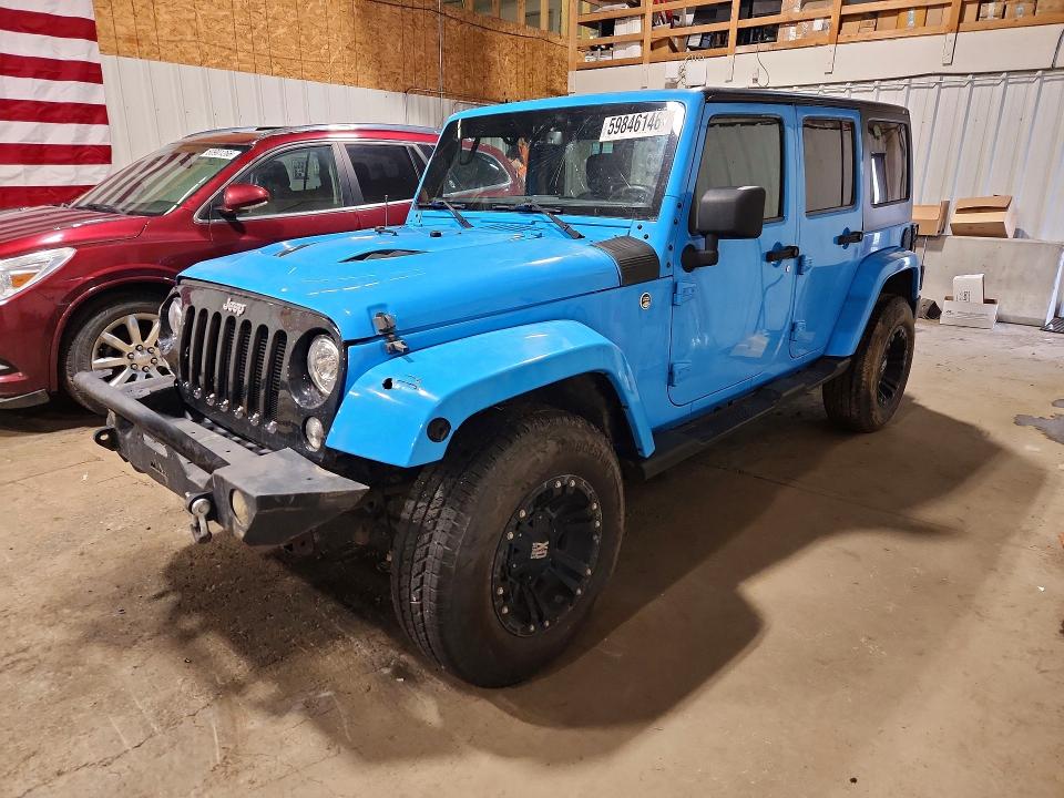 Aukcja sprzedaży 2017 Jeep Wrangler Unlimited, vin: 1C4BJWEGXHL640161, numer aukcji: 59846146