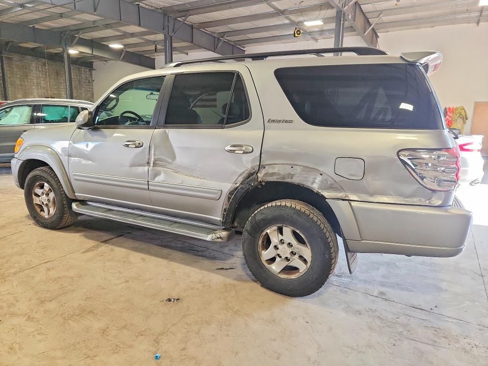 2002 Toyota Sequoia მანქანა იყიდება აუქციონზე, vin: 5TDBT48A82S116583, აუქციონის ნომერი: 61764566