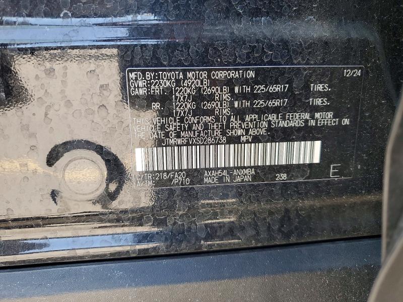 Aukcja sprzedaży 2025 Toyota Rav4 Hybrid, vin: JTMRWRFVXSD286738, numer aukcji: 61120516